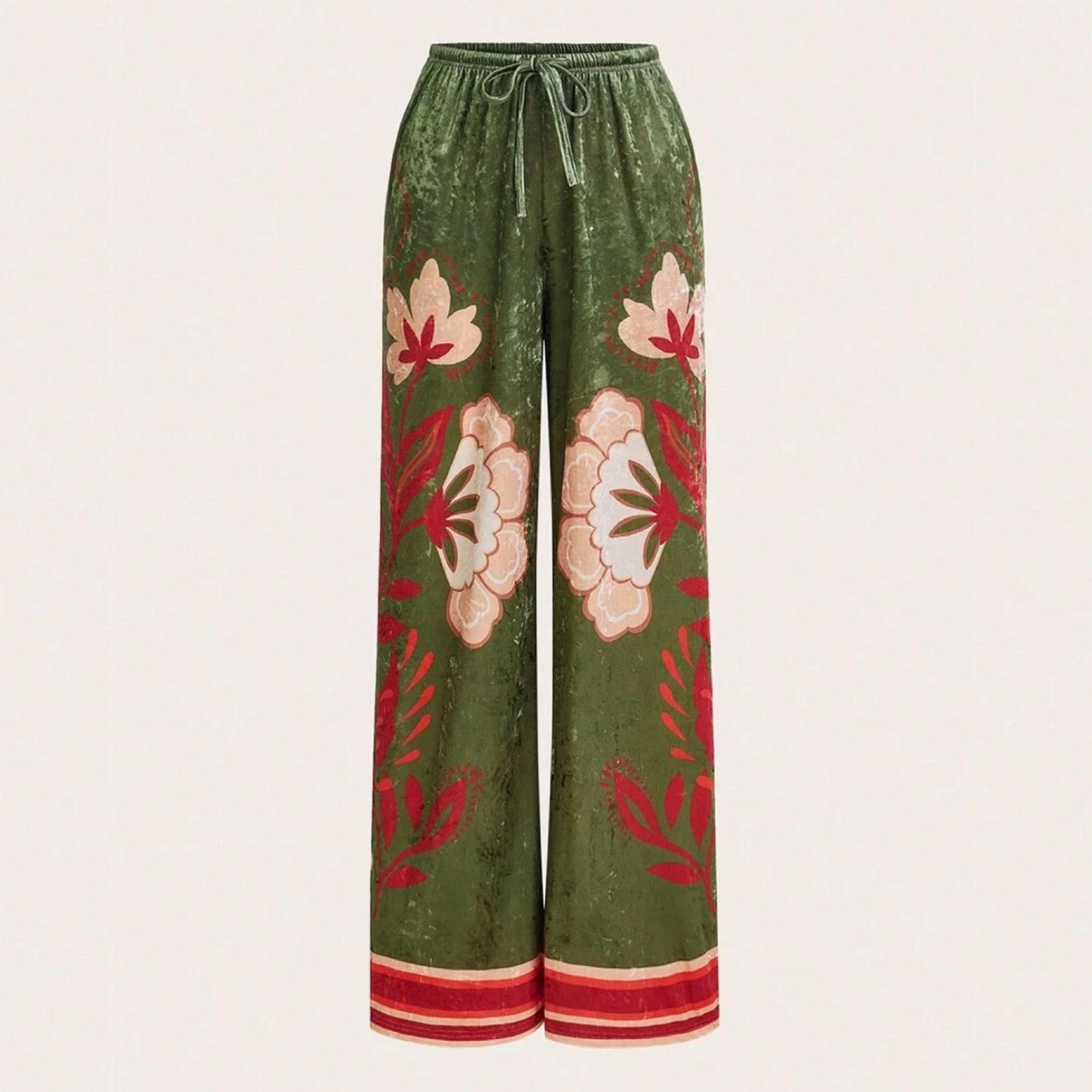 Set Camisa y Pantalón Floral Velvet