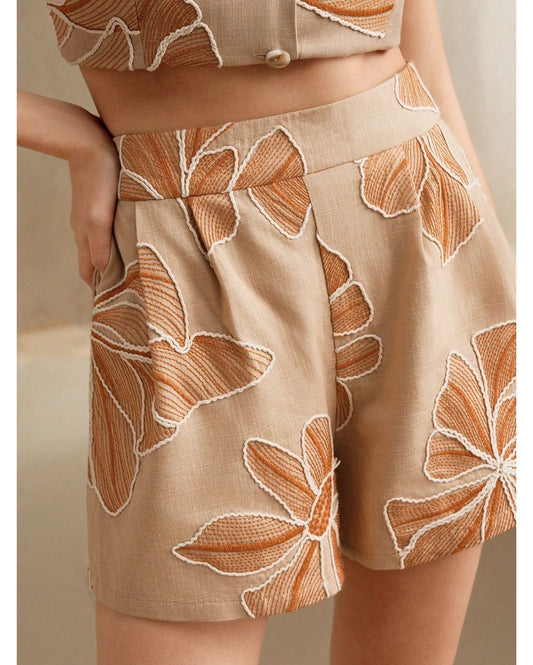 Short Bordados Florales  VM