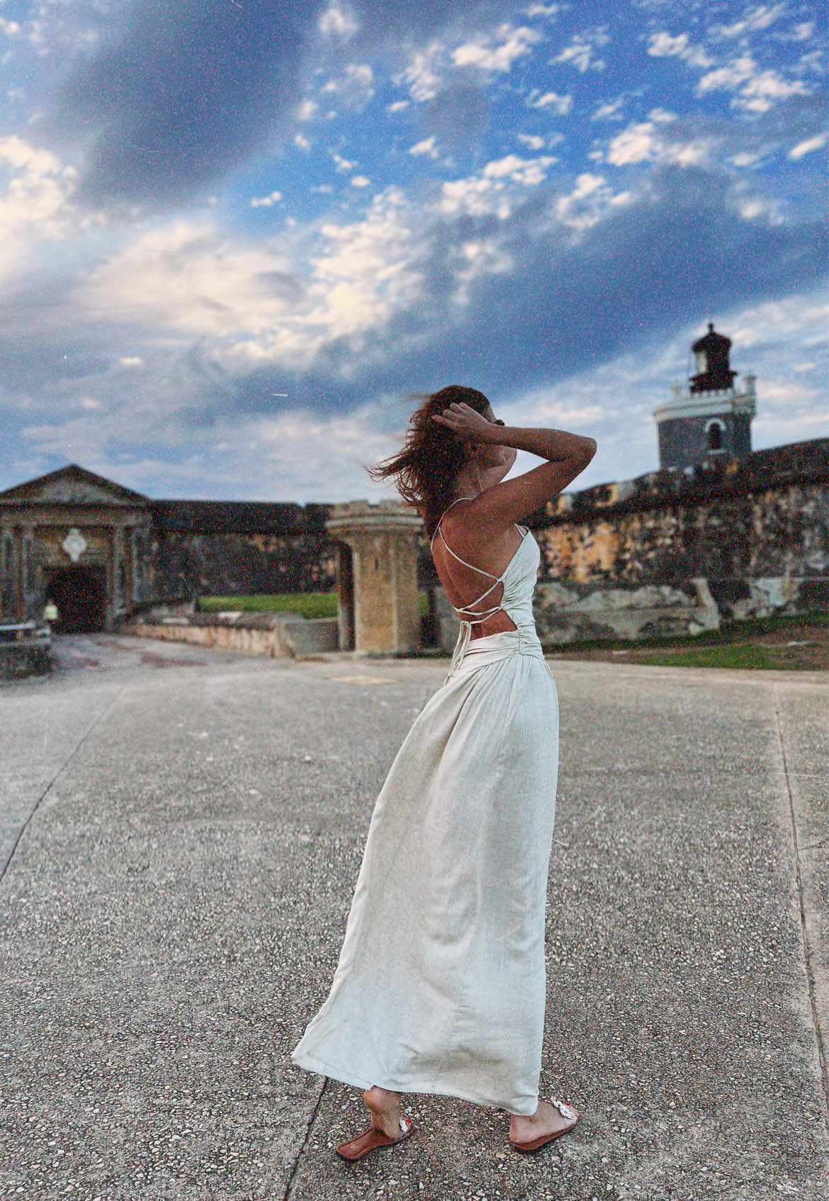 Vestido Maxi Cut Out