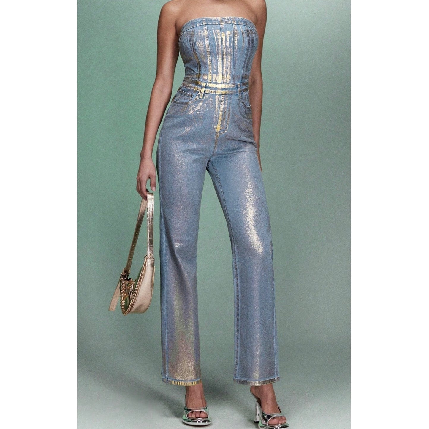 Denim jumpsuit