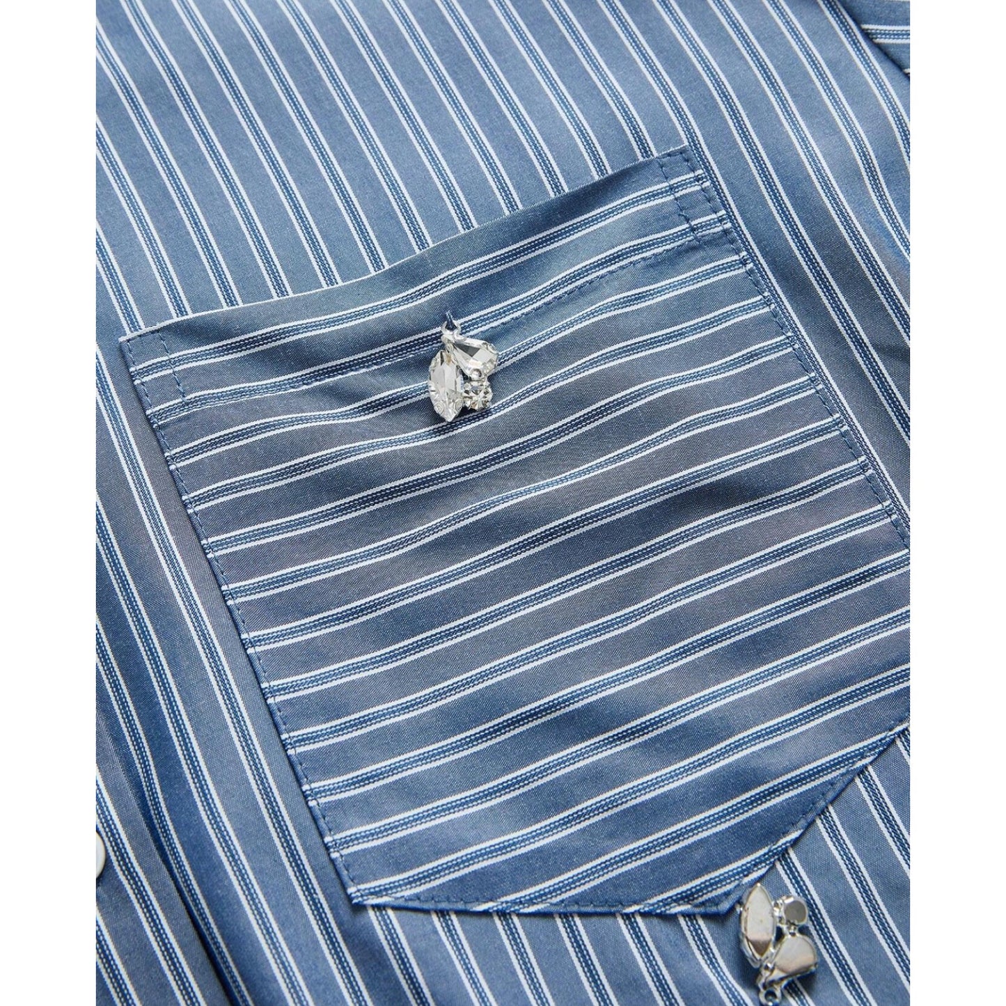 Shirt and Pants Set with Appliques