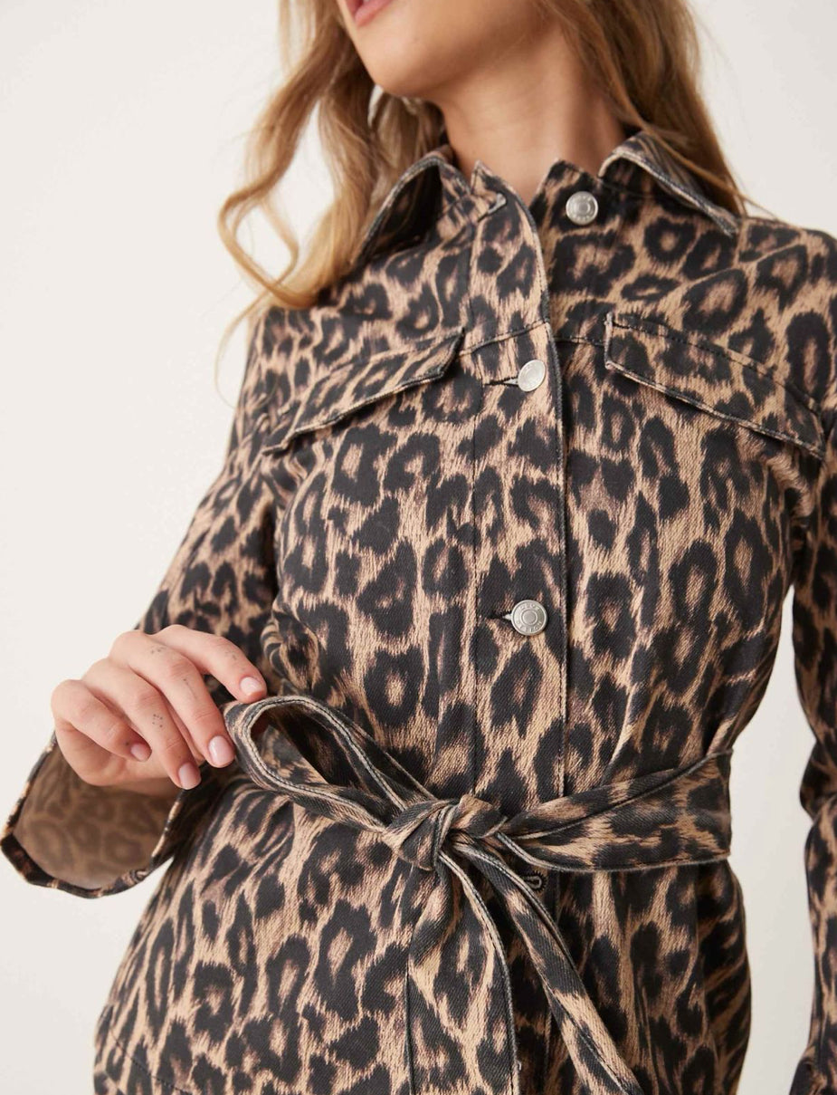 Chaqueta Animal Print Leopardo