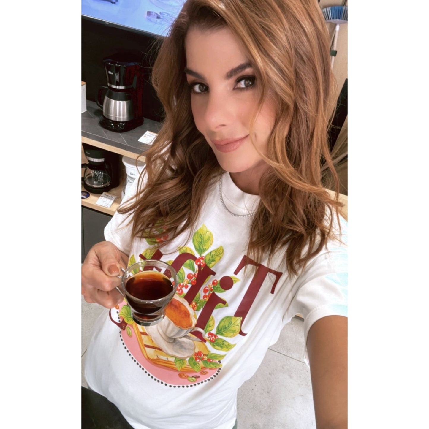 T-shirt Tinto