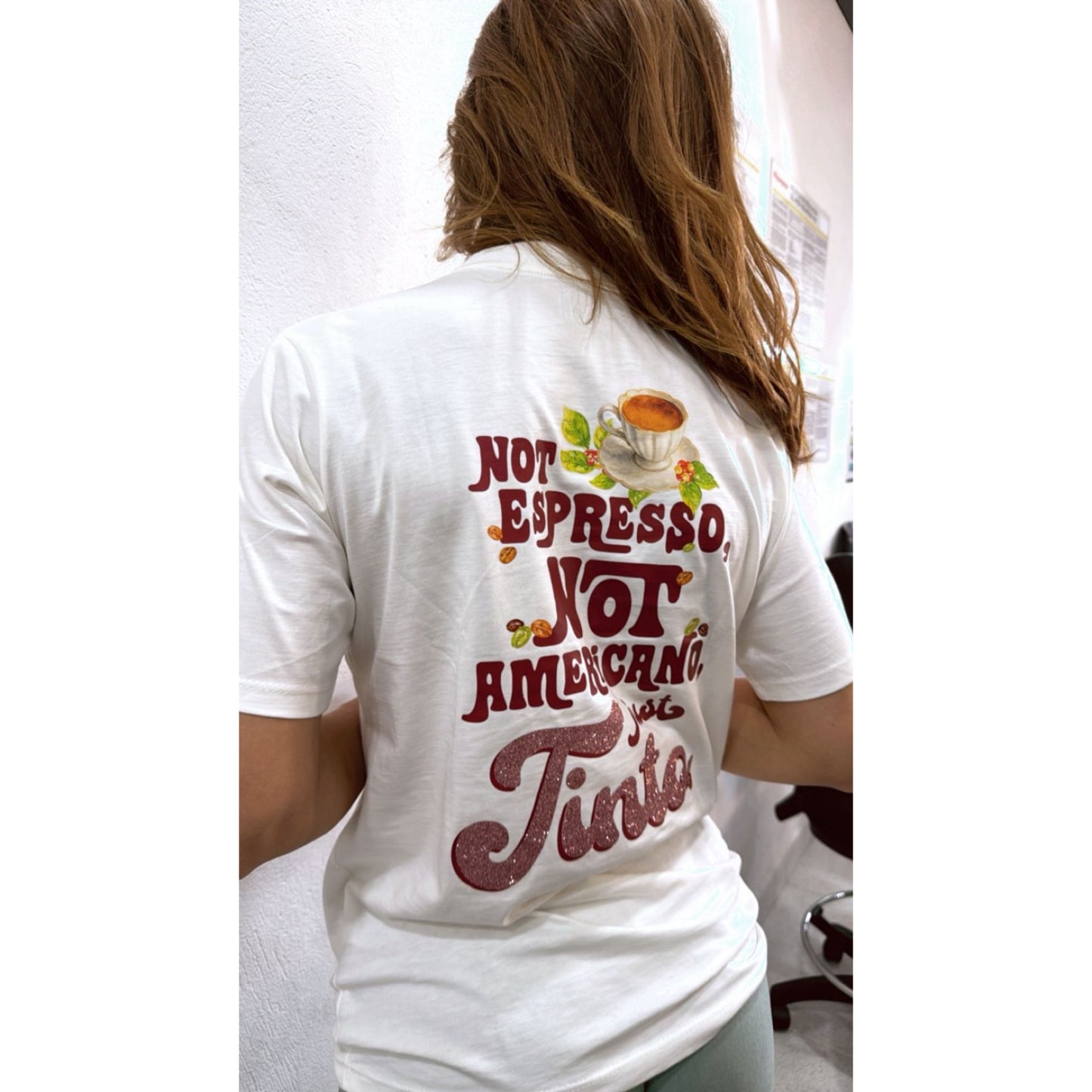 T-shirt Tinto
