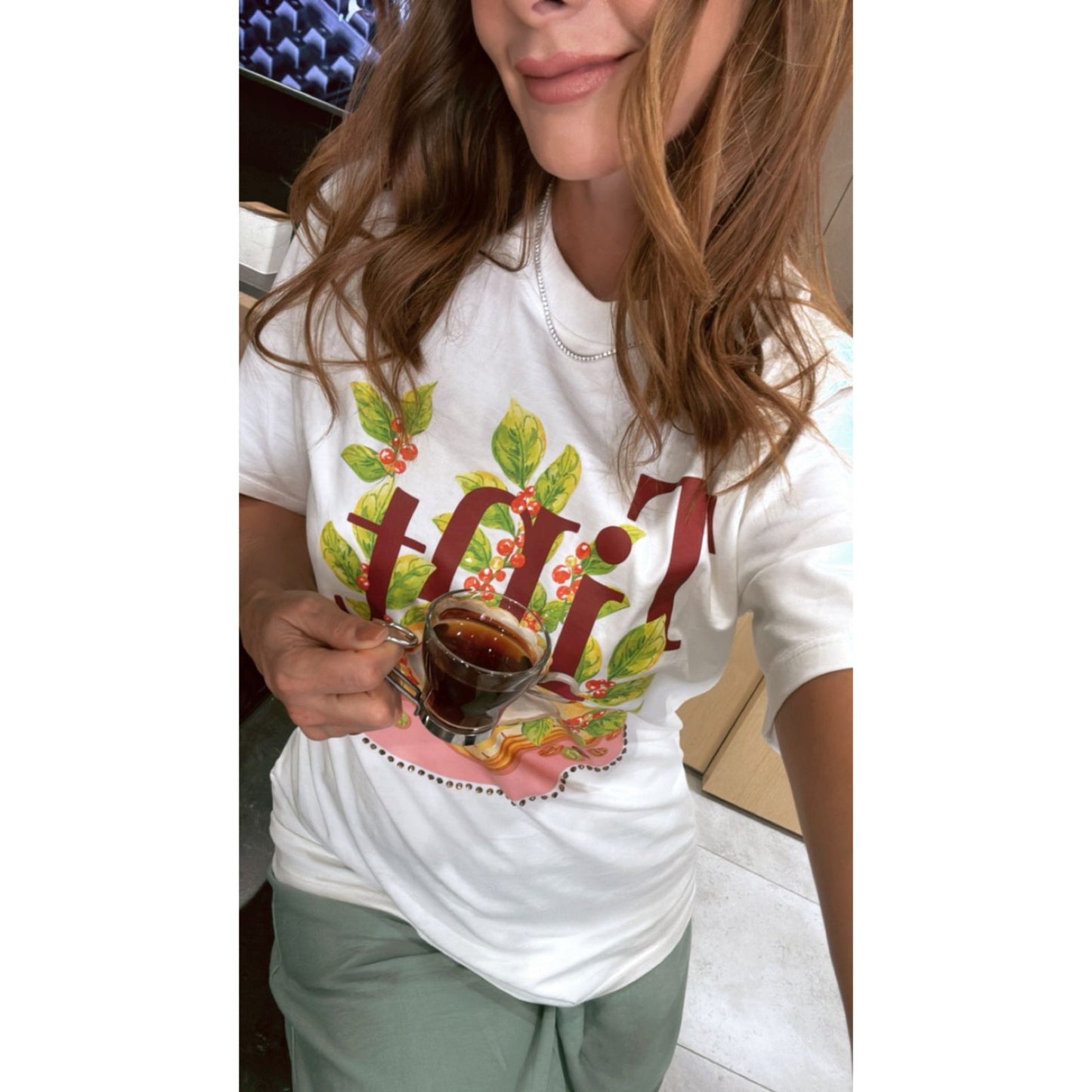 T-shirt Tinto
