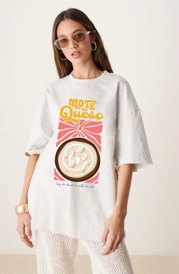 T Shirt Mote de Queso