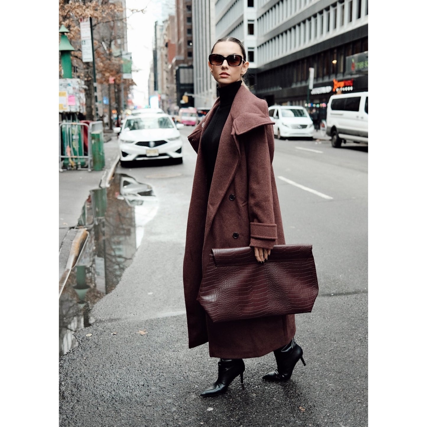 Abrigo Trench Mocha