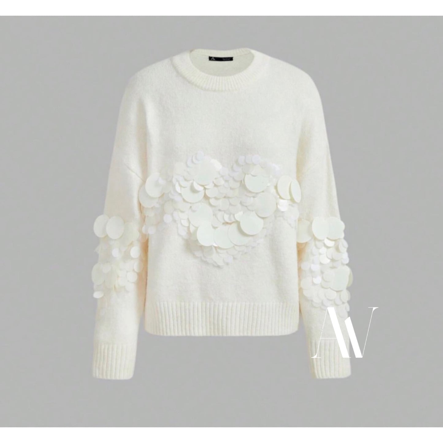 Sweater Tejido con Lentejuelas As