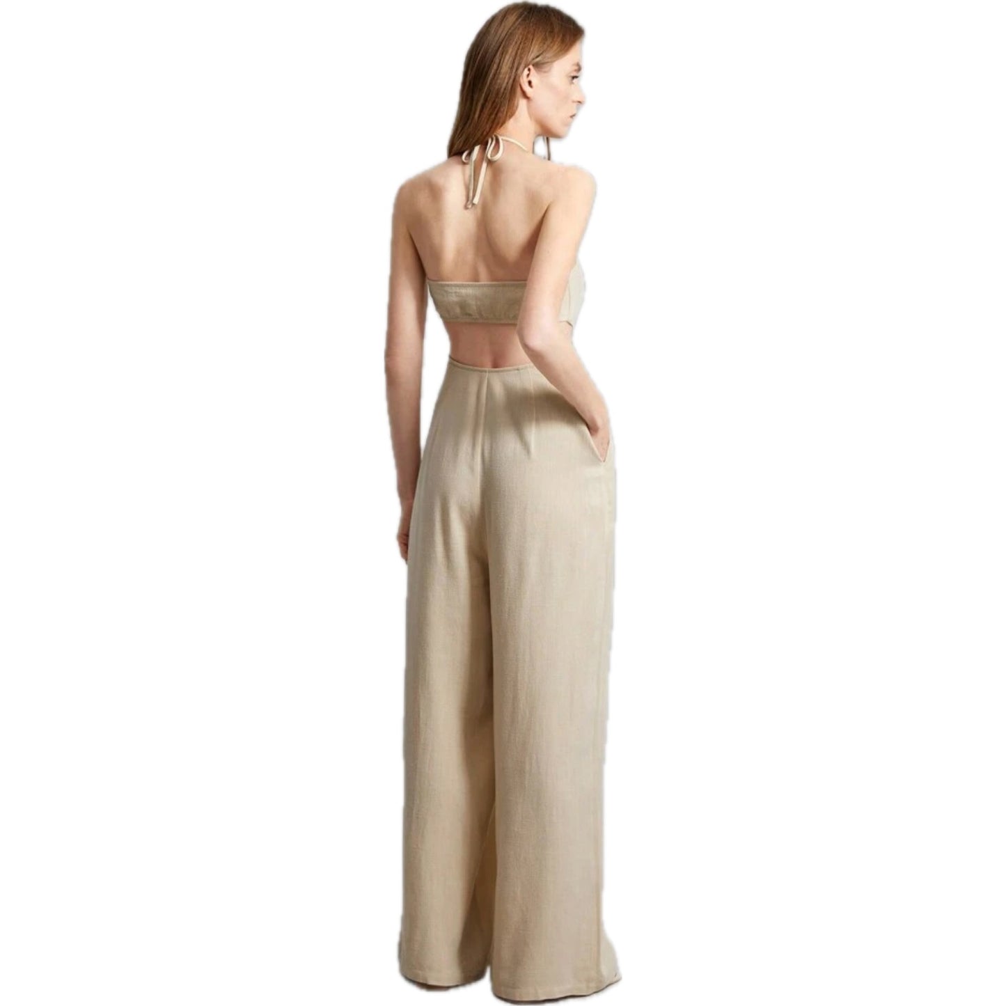 Enterizo Cut Out Halter