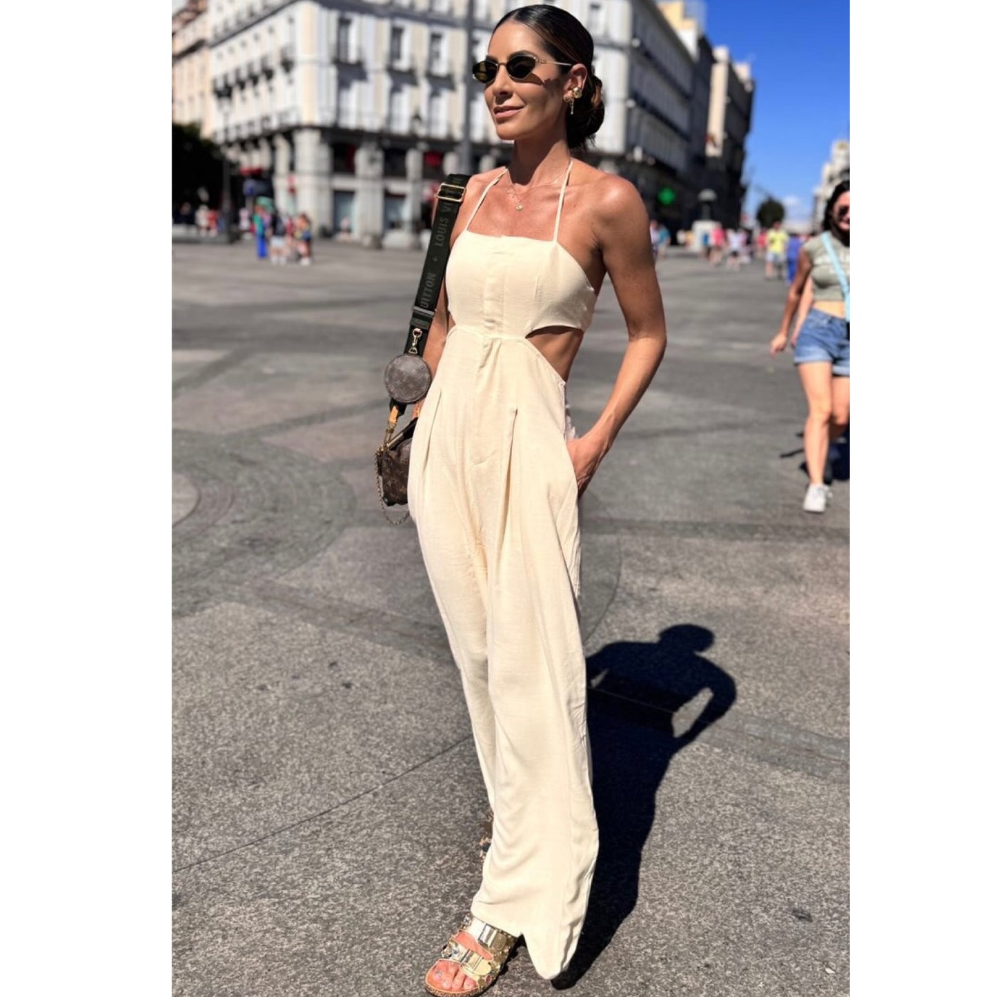 Enterizo Cut Out Halter