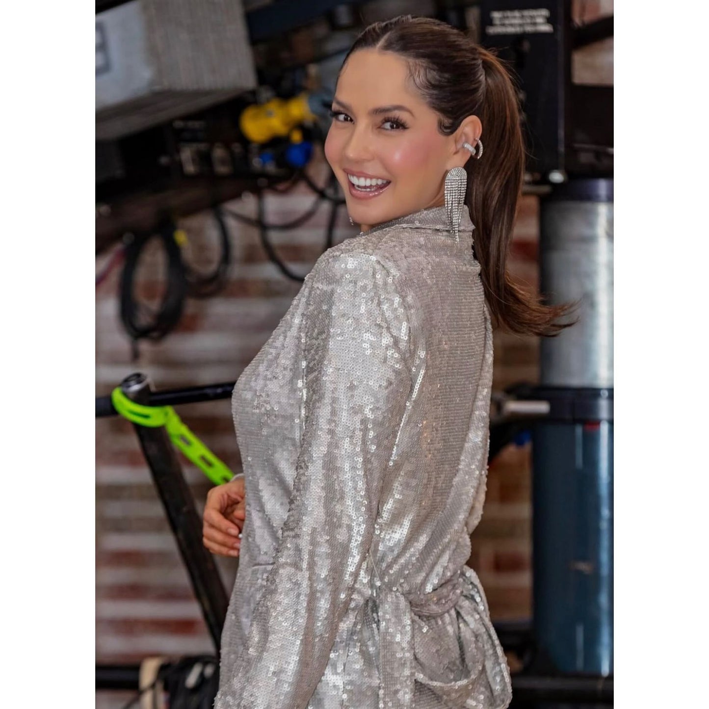 Set Top y Blazer en Lentejuela