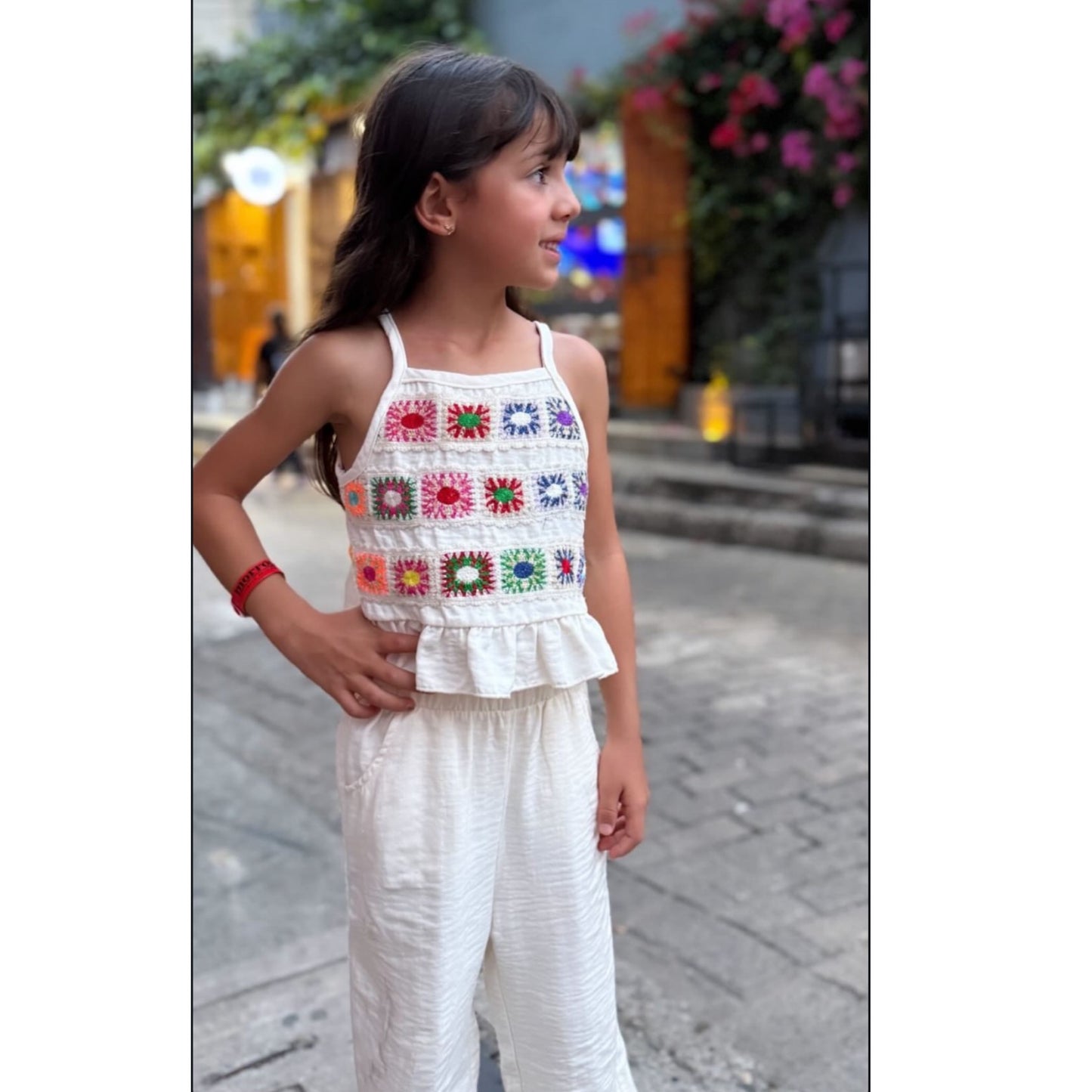 Set Top and Pants Girl