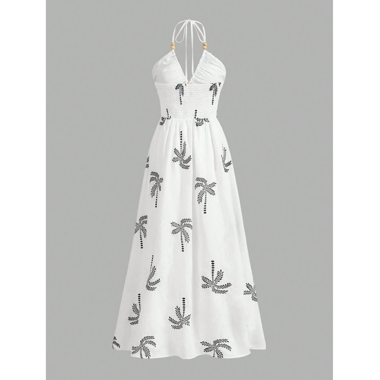 Vestido Maxi Cut Out Estampado