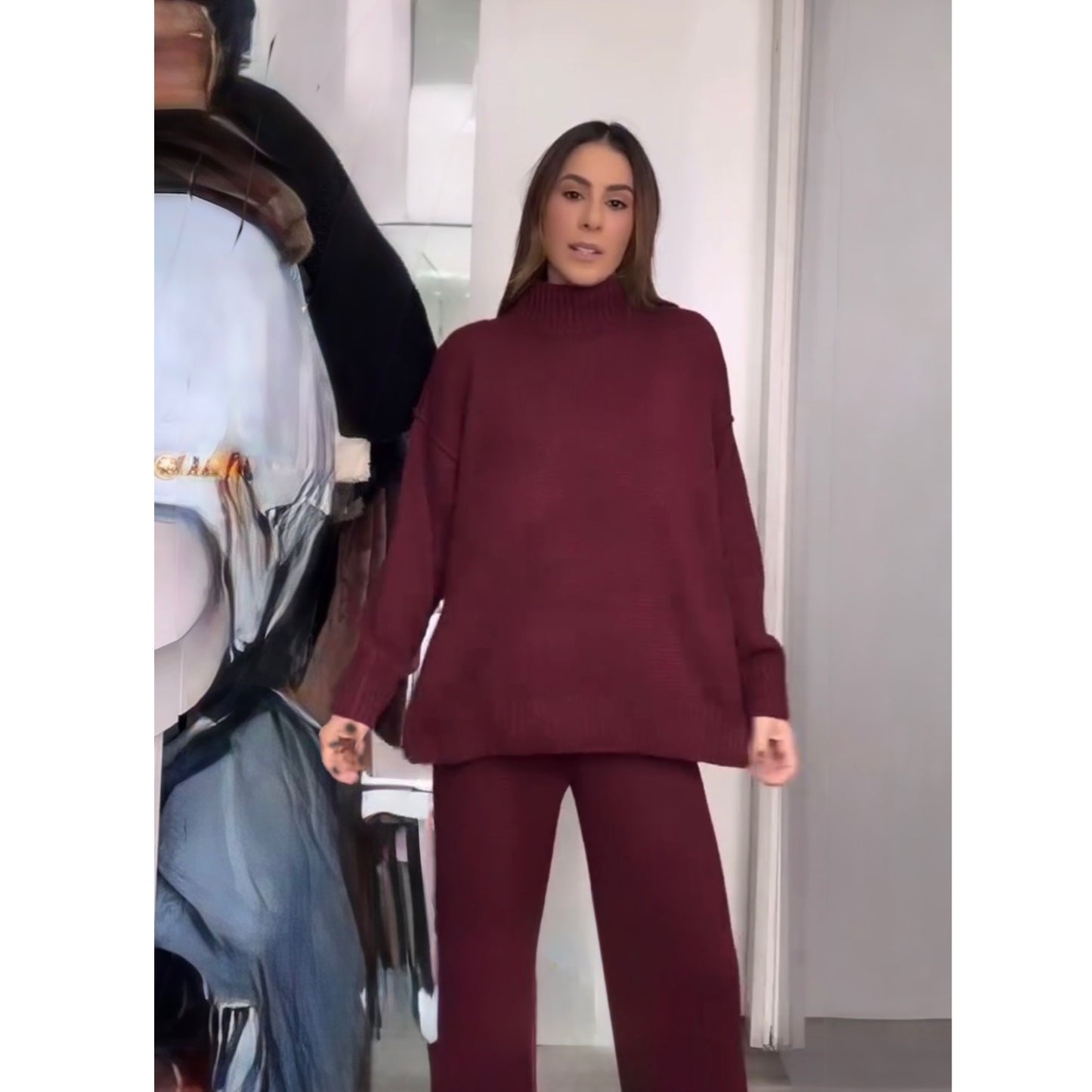 Set Tejido Sweater y Pantalón