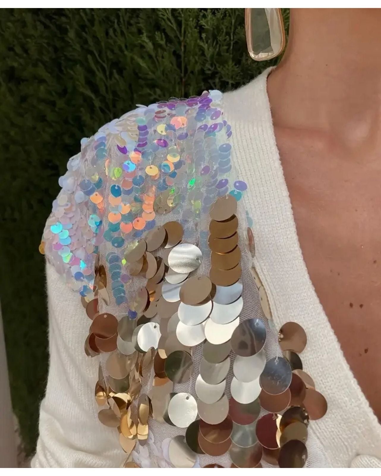 Cardigan en Lentejuela