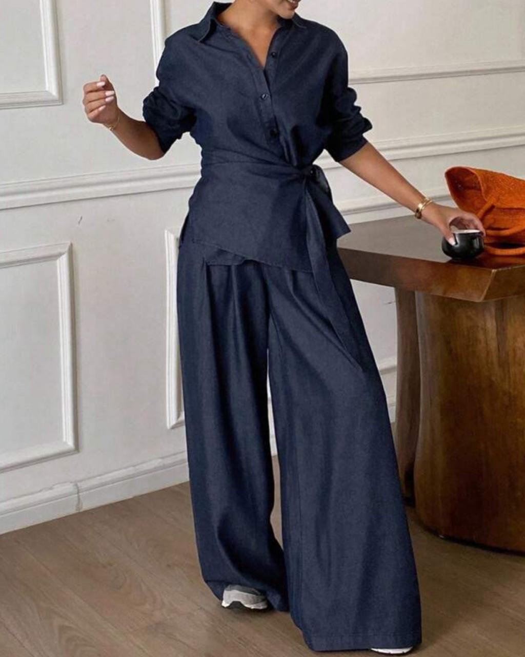 Set Camisa y Jean denim