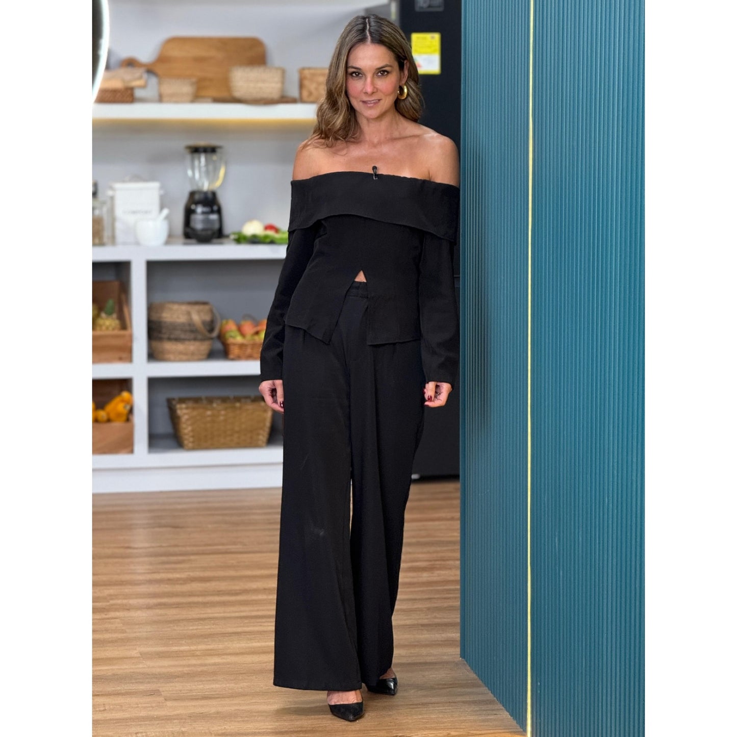 Set Top Boat Neck and Pants