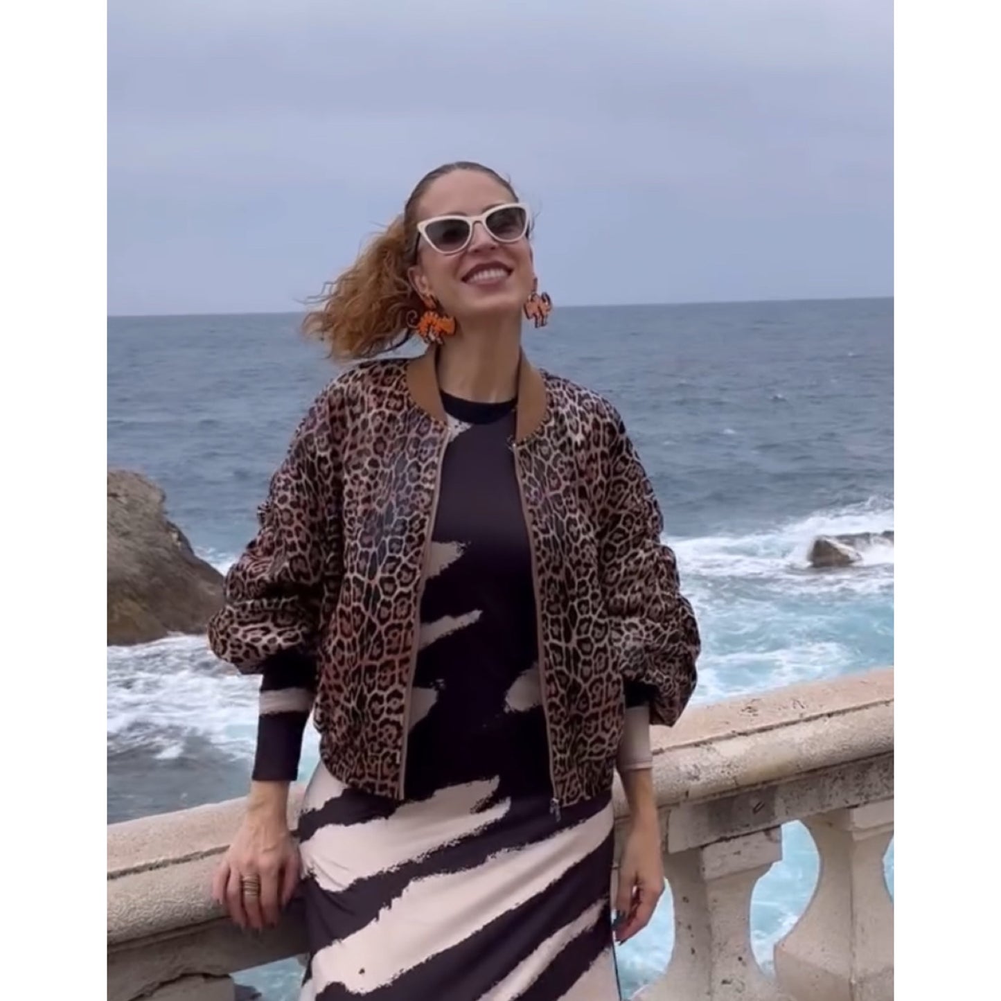 Animal Print Jacket