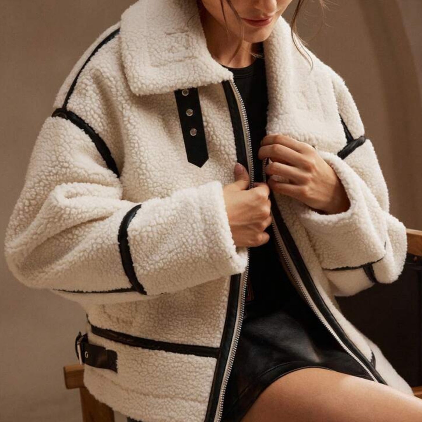 Chaqueta Nordica piel de oveja
