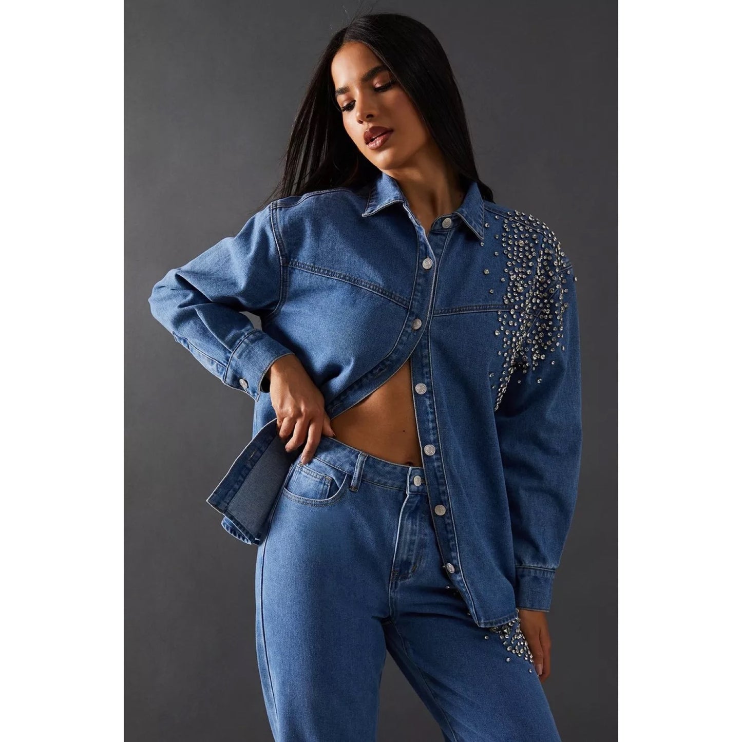 Rhinestones Shirt