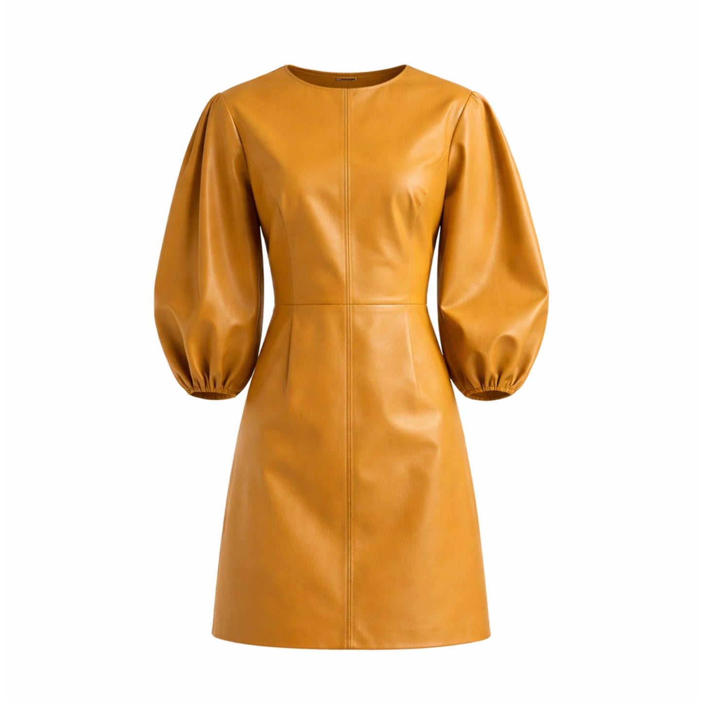 Vestido Mangas Abullonadas