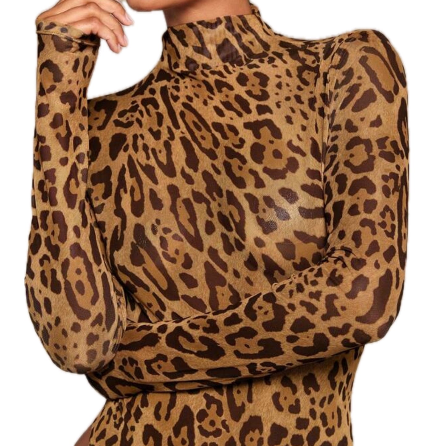 Animal Print Bodysuit