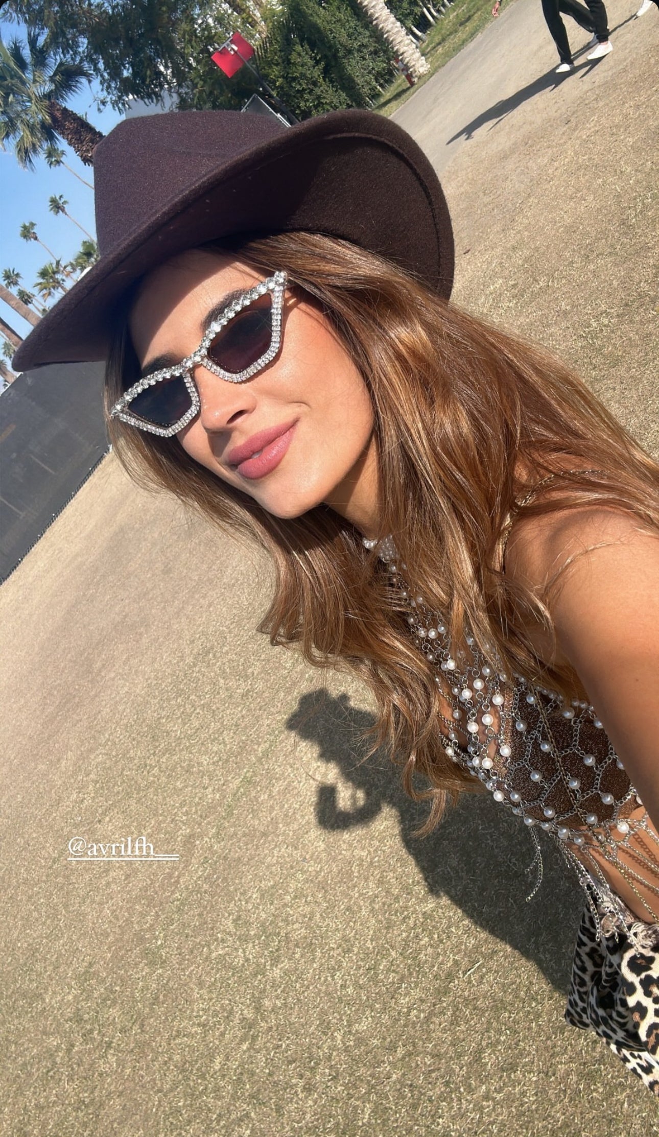 Gafas de Sol con Detalles Glitter