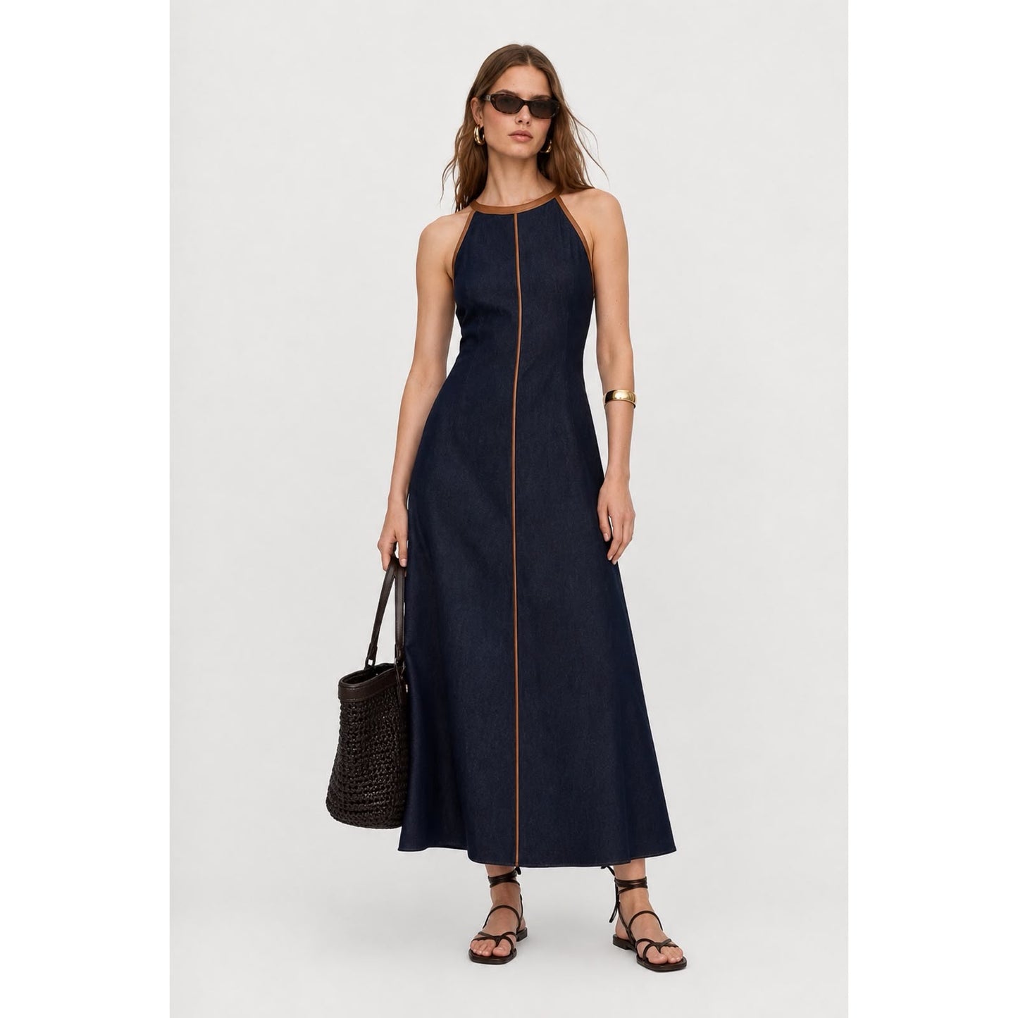 Vestido Midi Denim