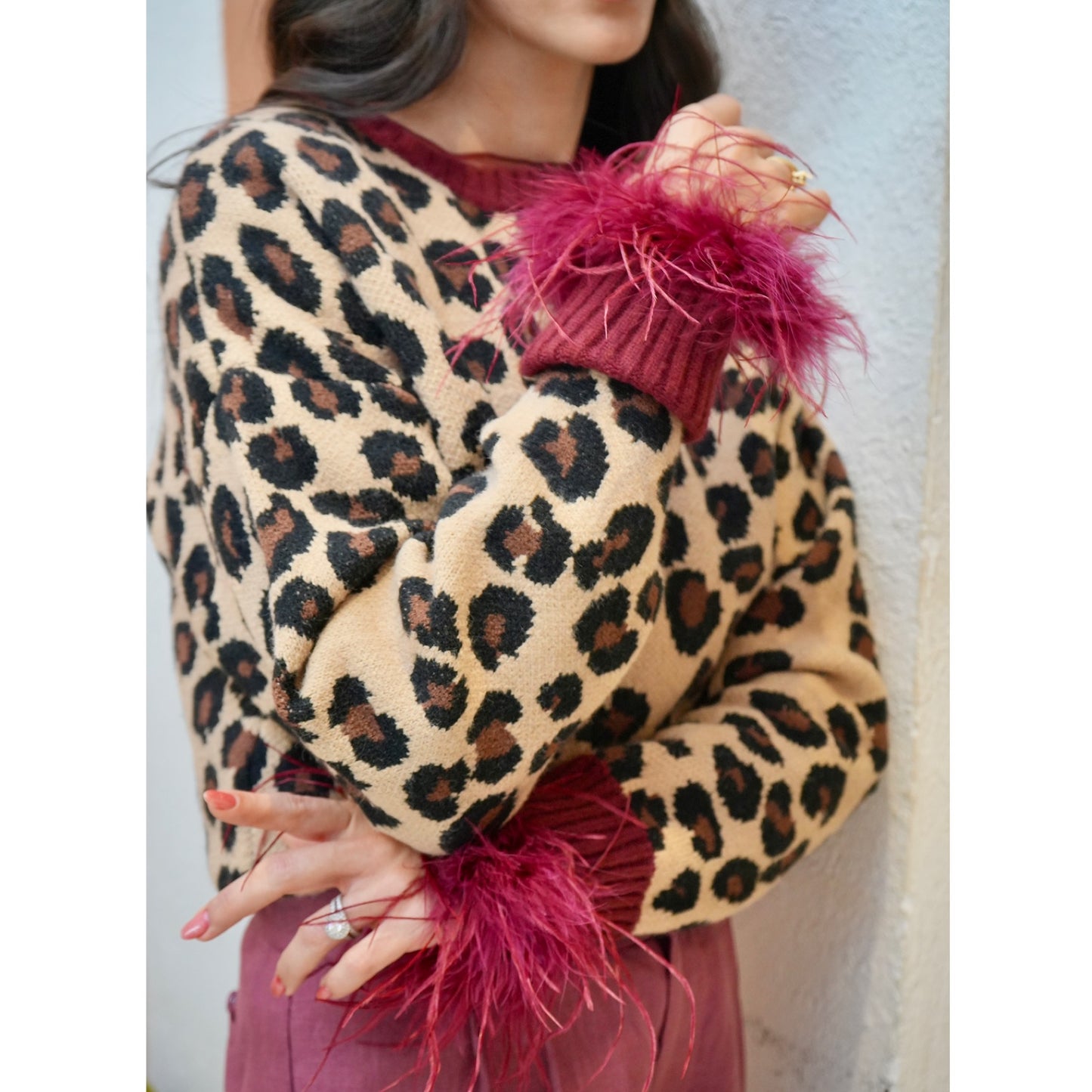 Sweater animal print Leopardo As