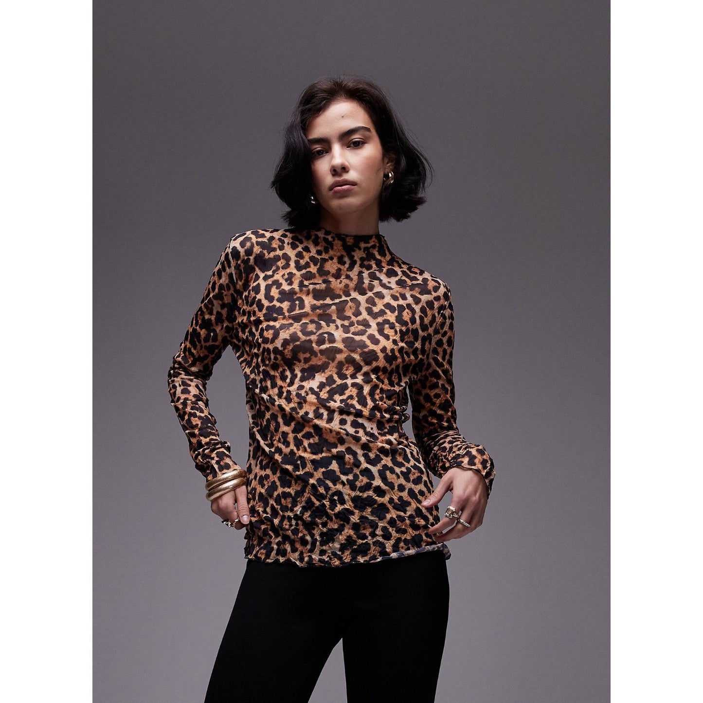 Leopard Top