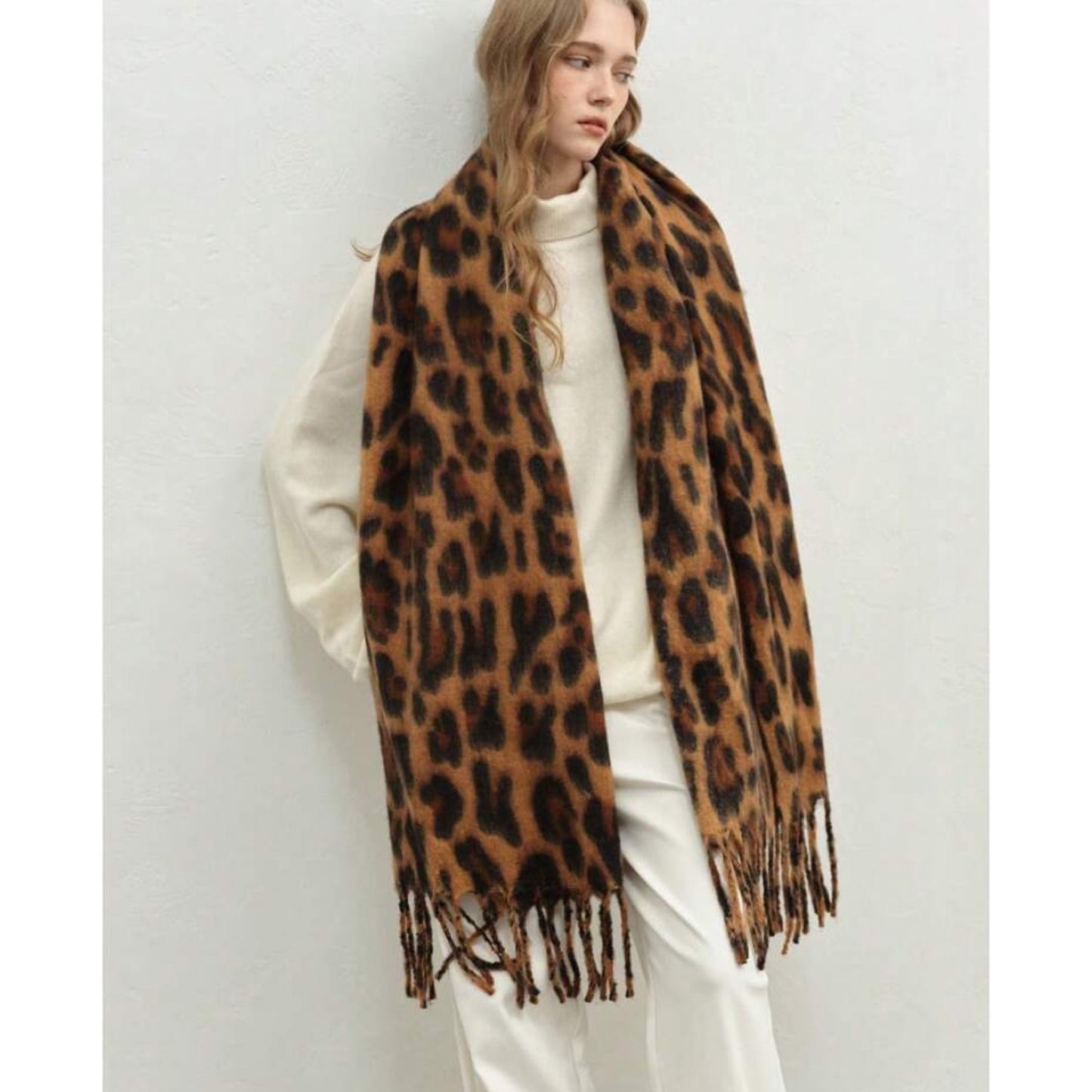 Animal Print Scarf