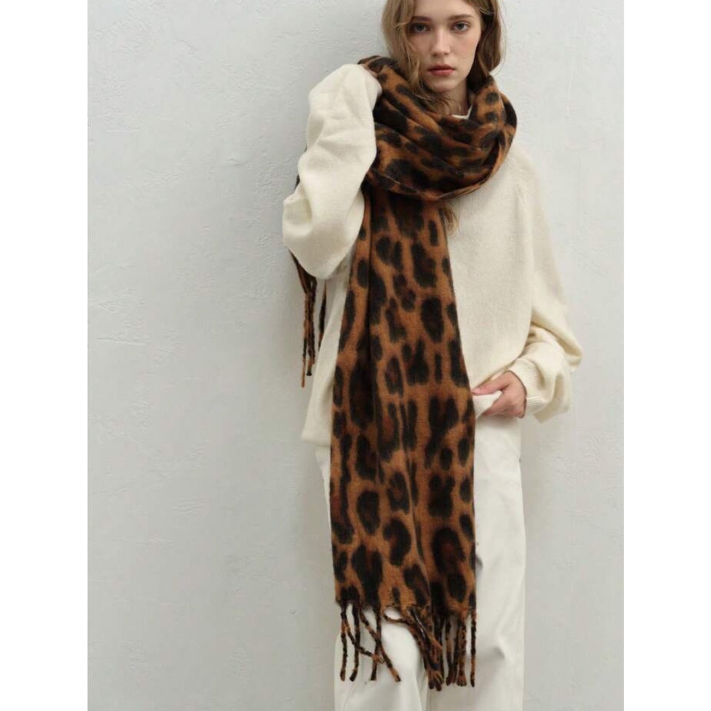 Animal Print Scarf