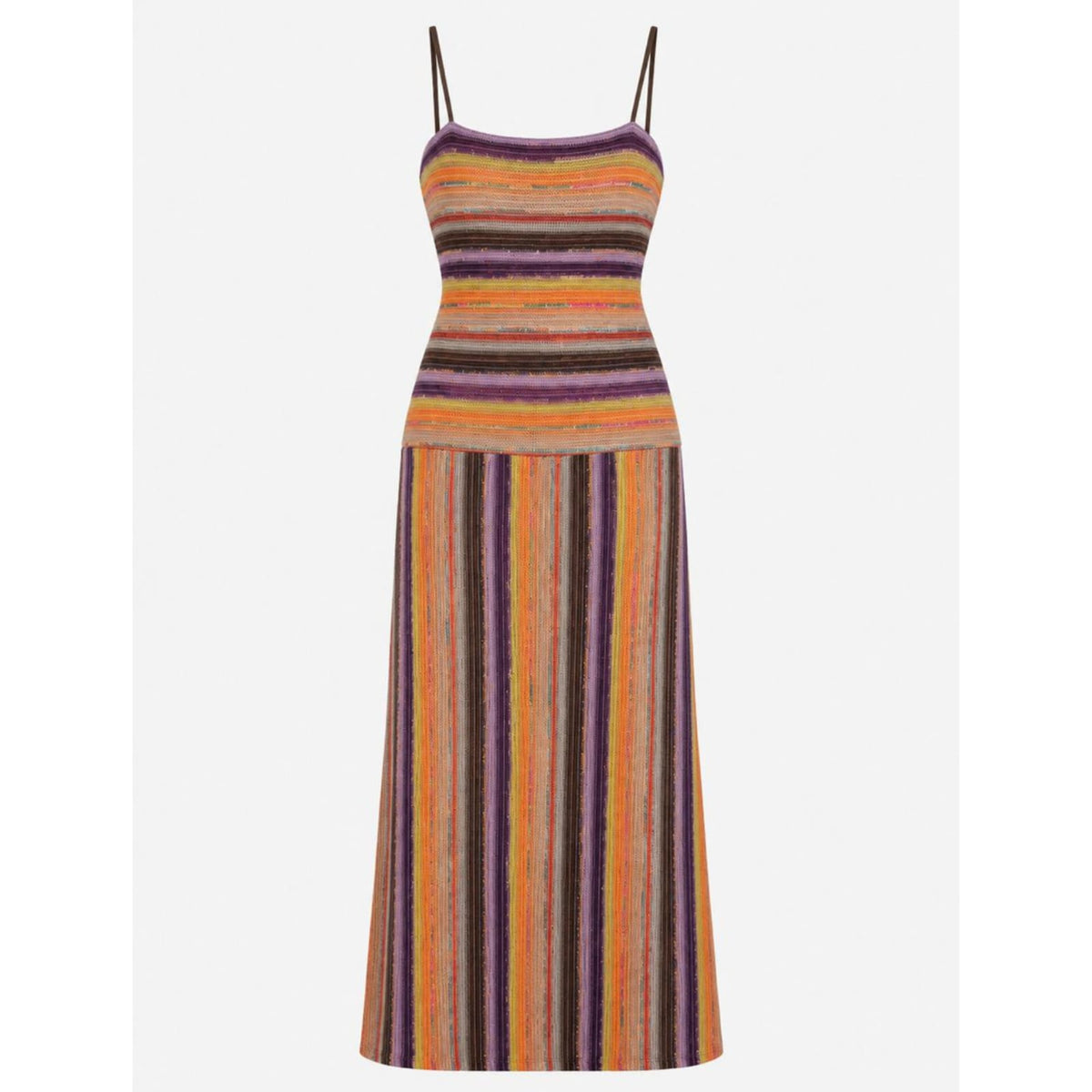 Vestido Maxi a Rayas