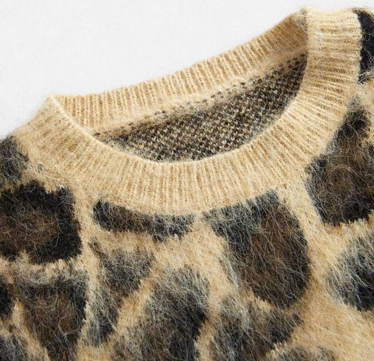 Sweater con Estampado Animal Print As