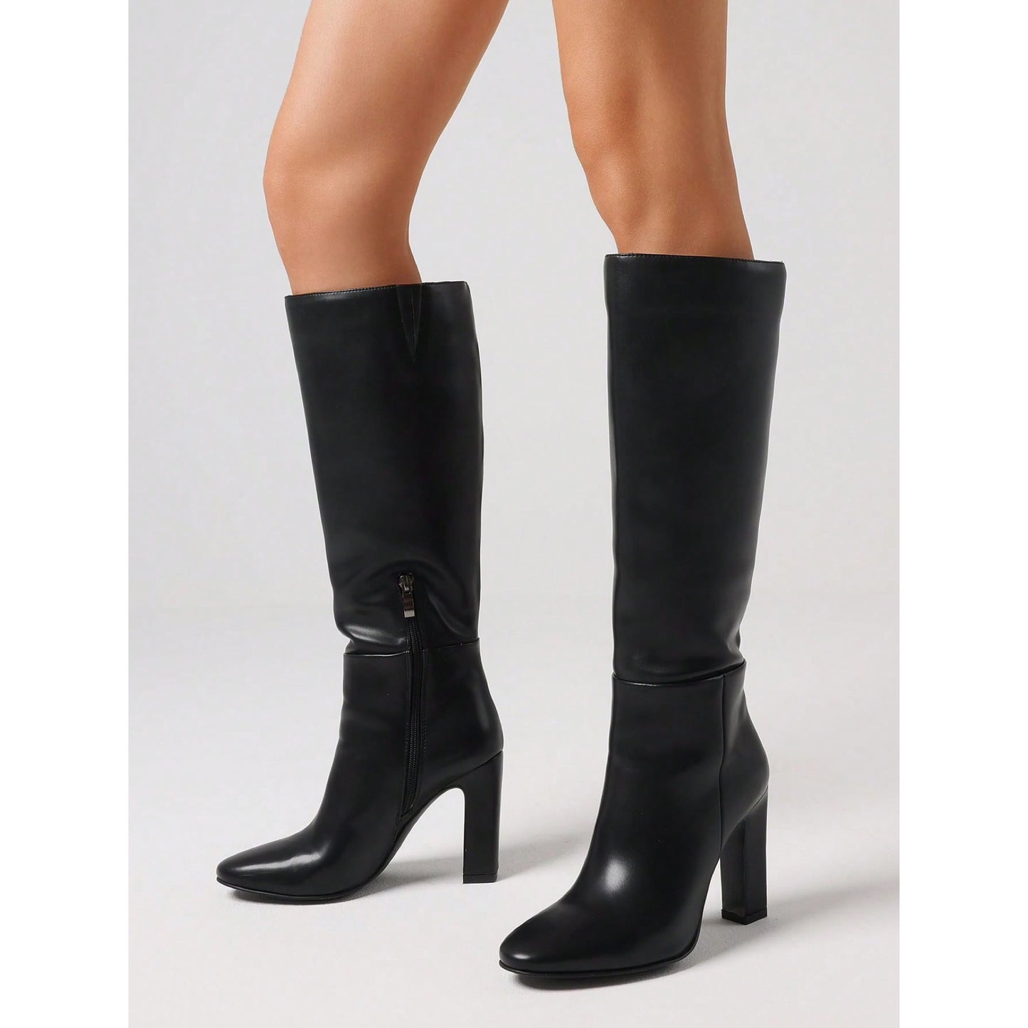 High-top boots
