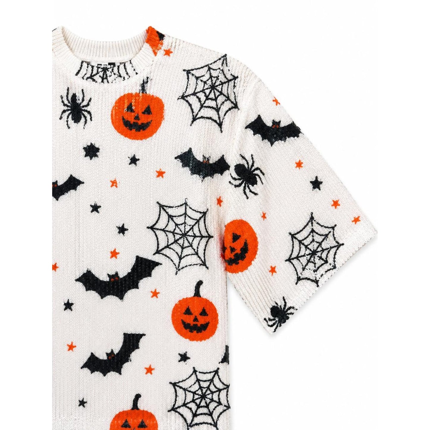 T shirt Lentejuela Halloween