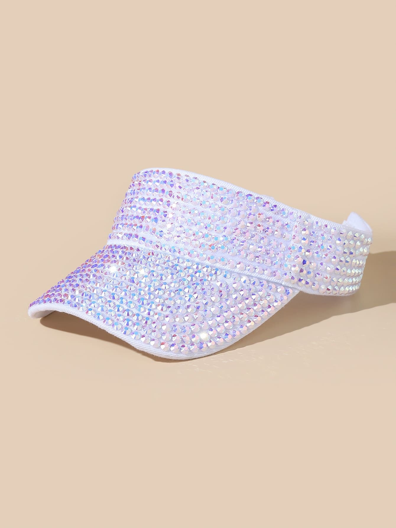 Glitter visor