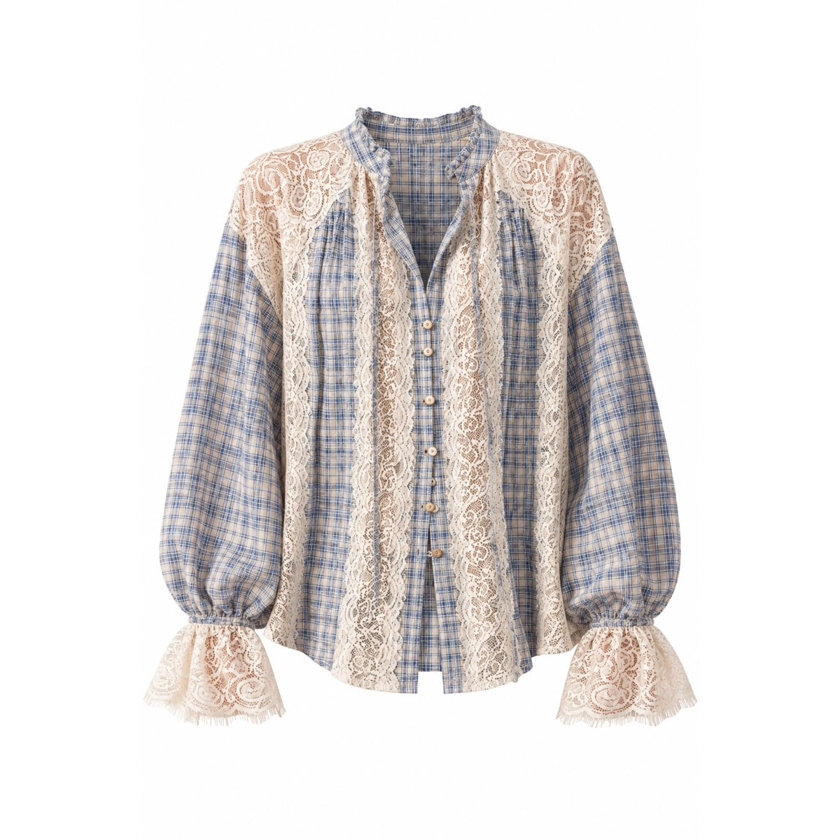 Camisa con Encaje
