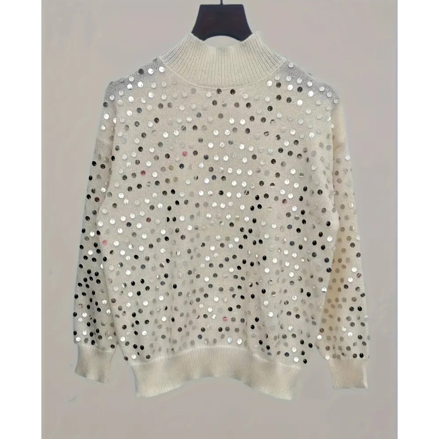 Glitter Sweater with Sequins