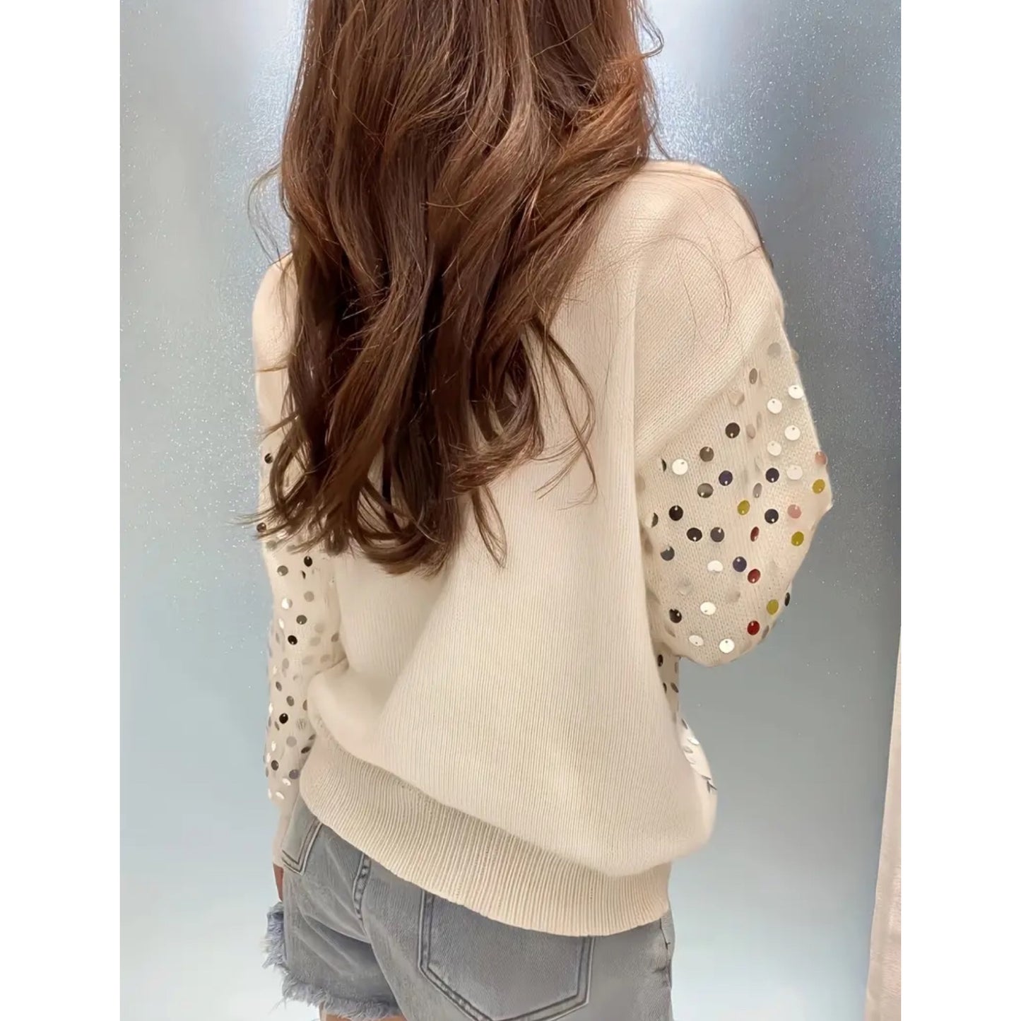 Glitter Sweater with Sequins