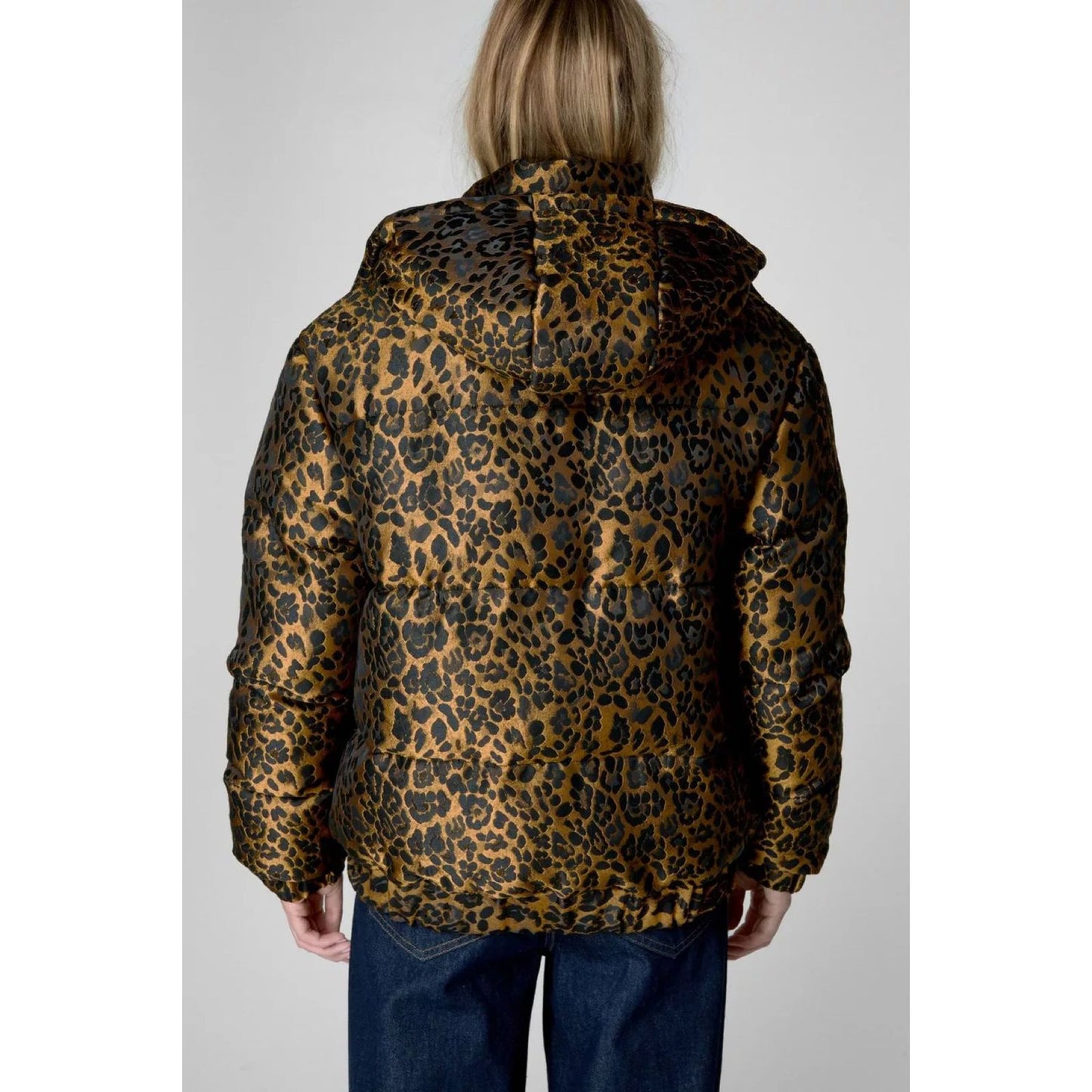 Chaqueta Acolchada Animal Print