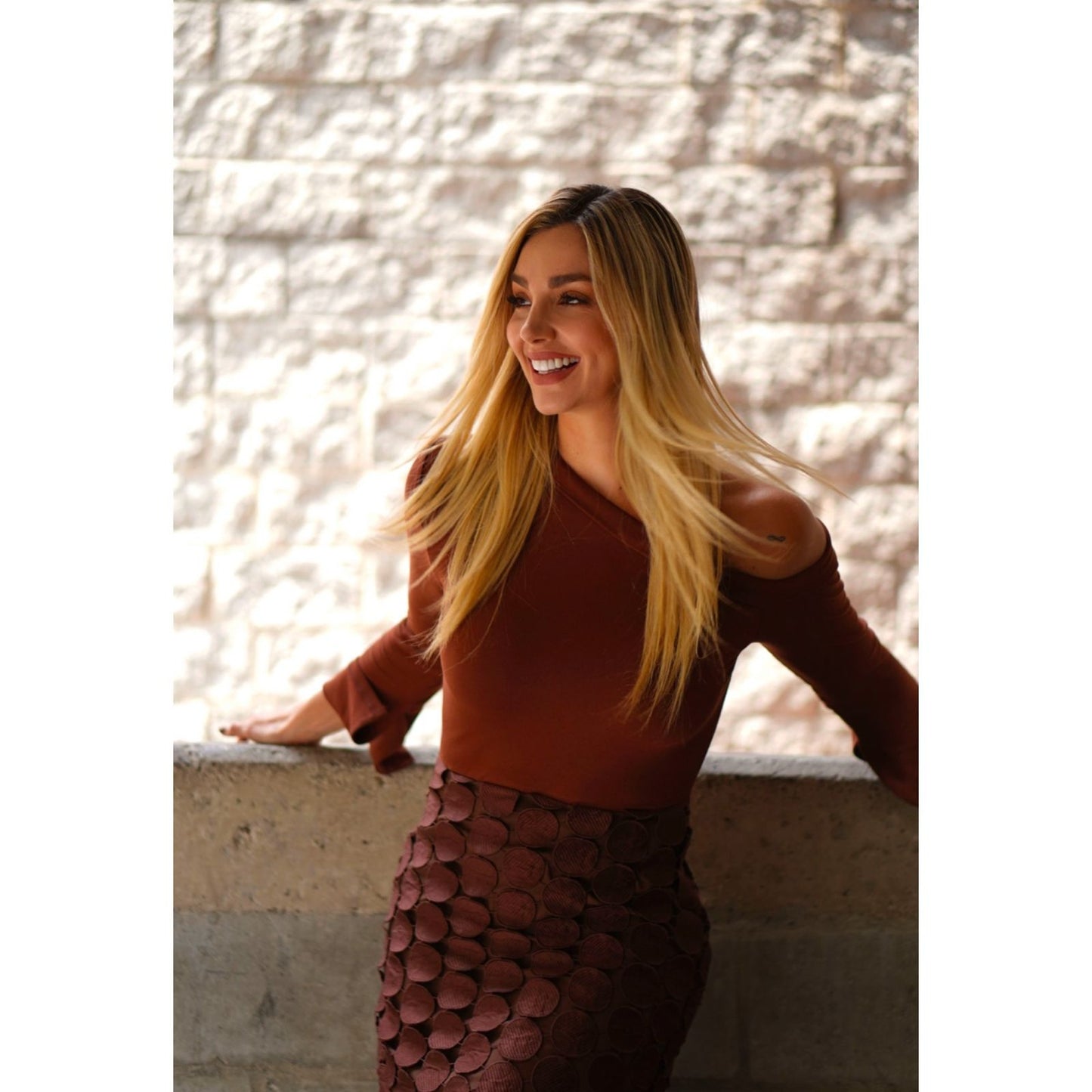 Vestido Midi Manga Larga