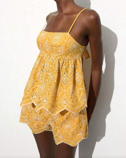 Set Top y short Ojalillo VM