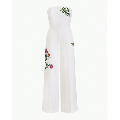 Enterizo Strapless Floral