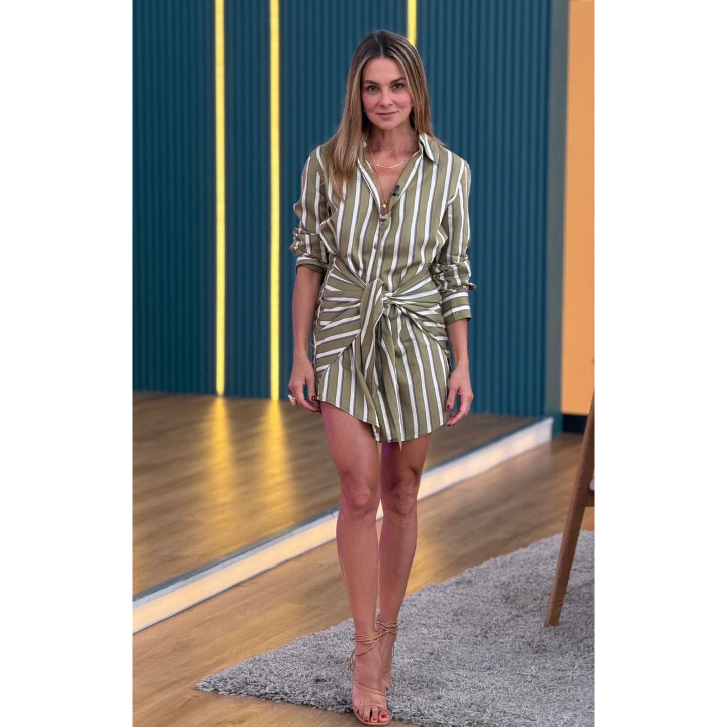 Vestido Camisero Rayas