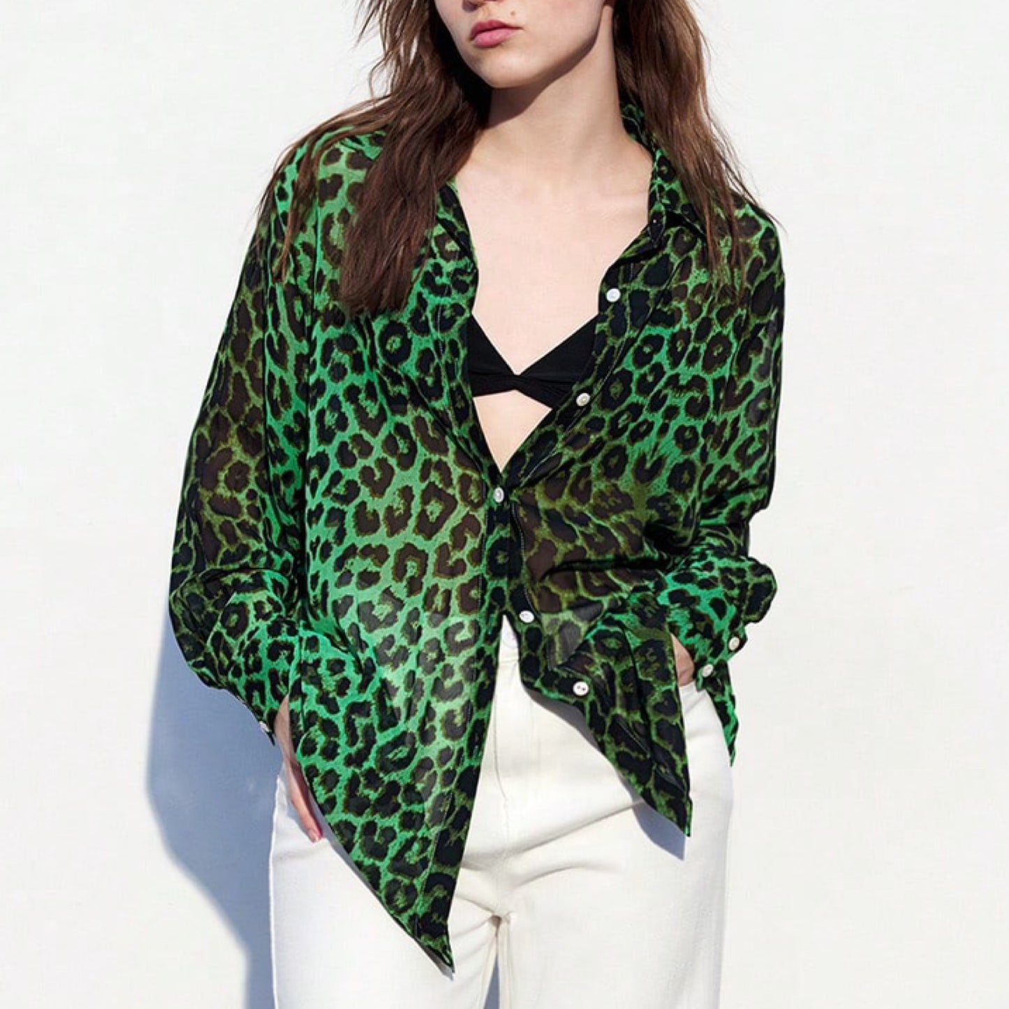 Camisa animal print