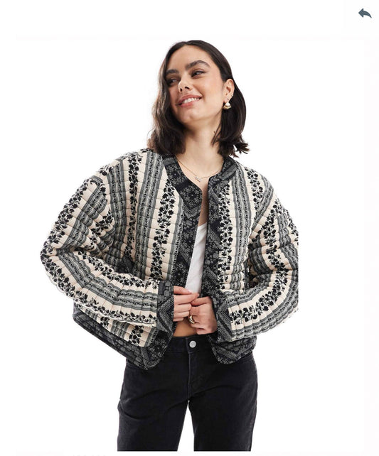 Chaqueta Estampada