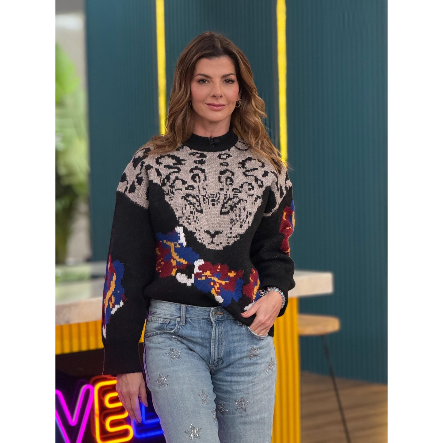 Sweater Leopardo