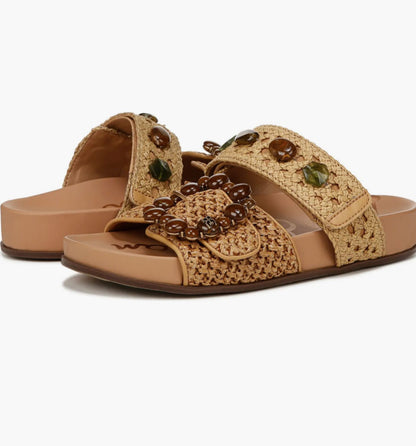 Sandalias Planas con Piedras