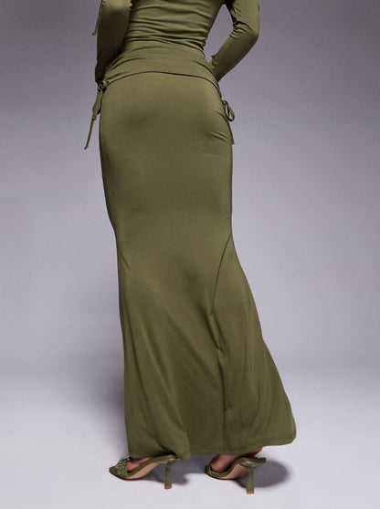 Set Top y Maxi Falda